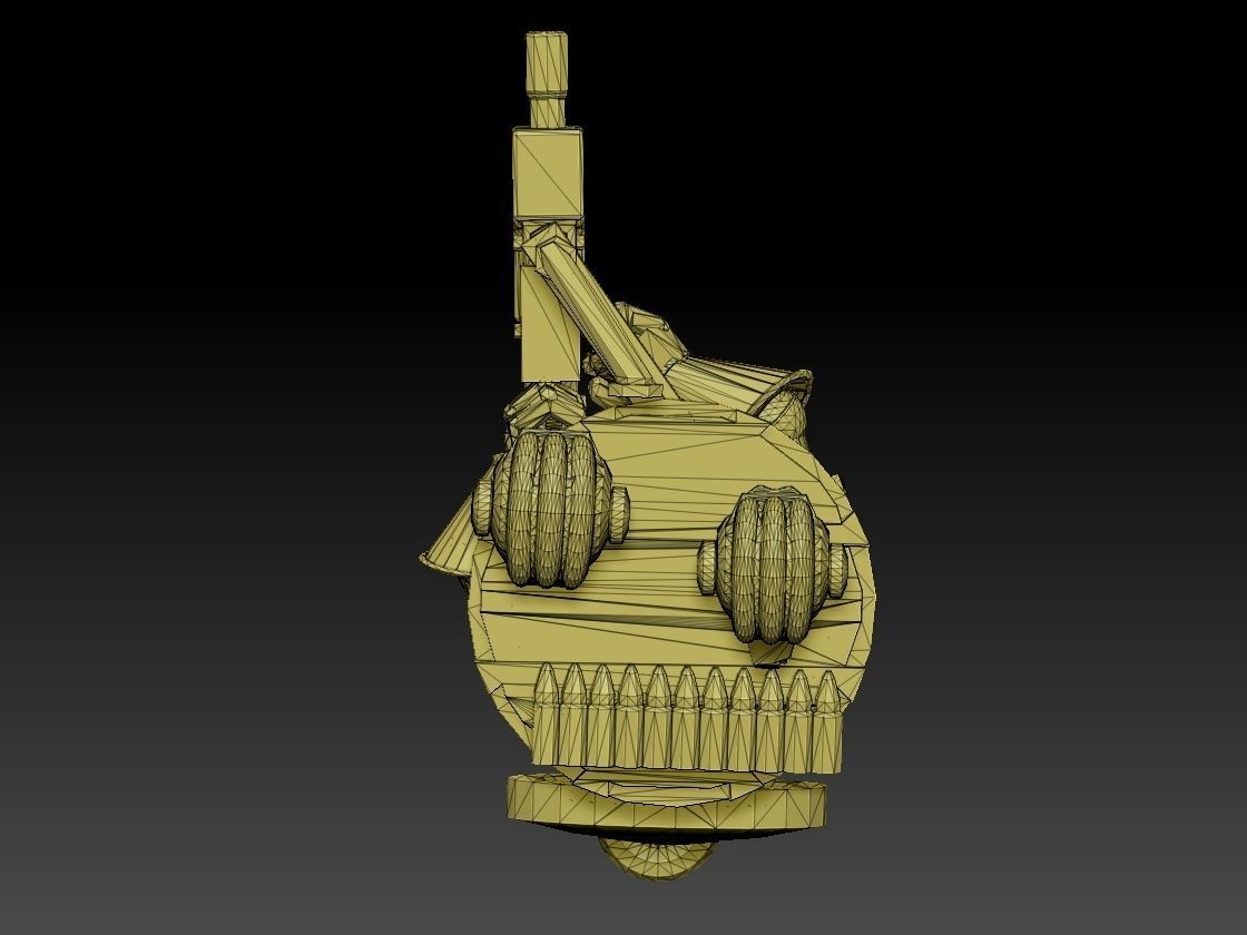 Panzer Buggy Sidegunner 3D print model_7