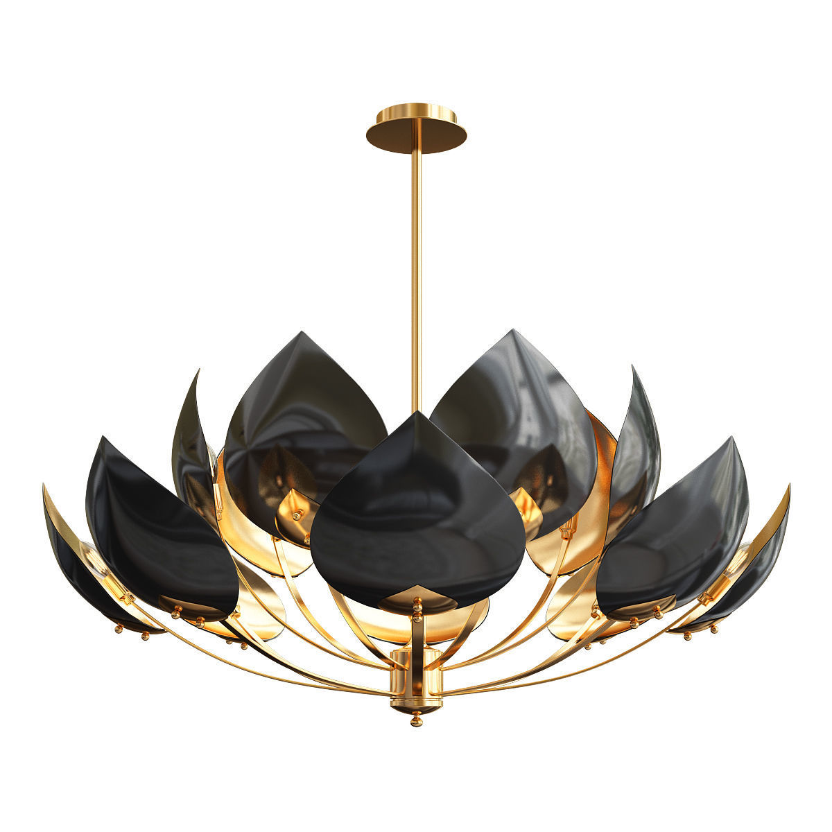 Collection of new minimalist chandelier 5 3D model_2
