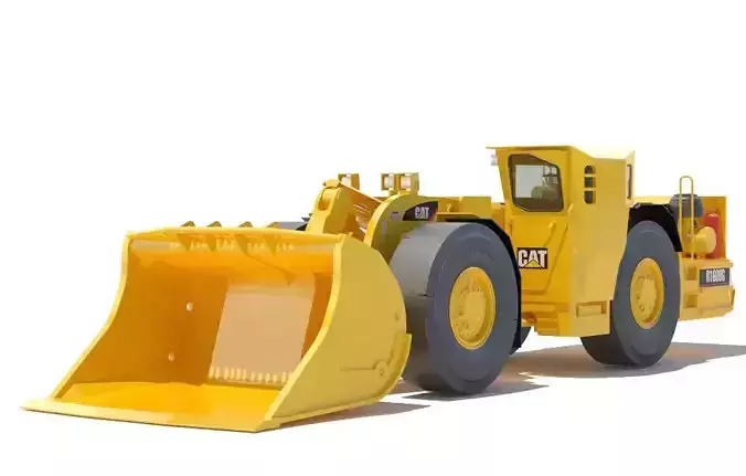 Underground Mining Loader Cat R1600G 3D model