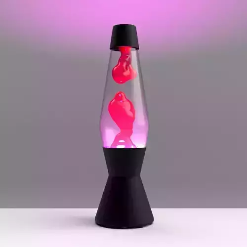 Astro the Original Lava Lamp Black