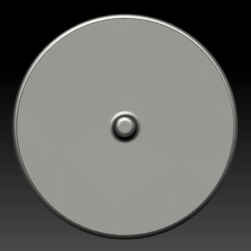 skull earrings studs 3D print model_6