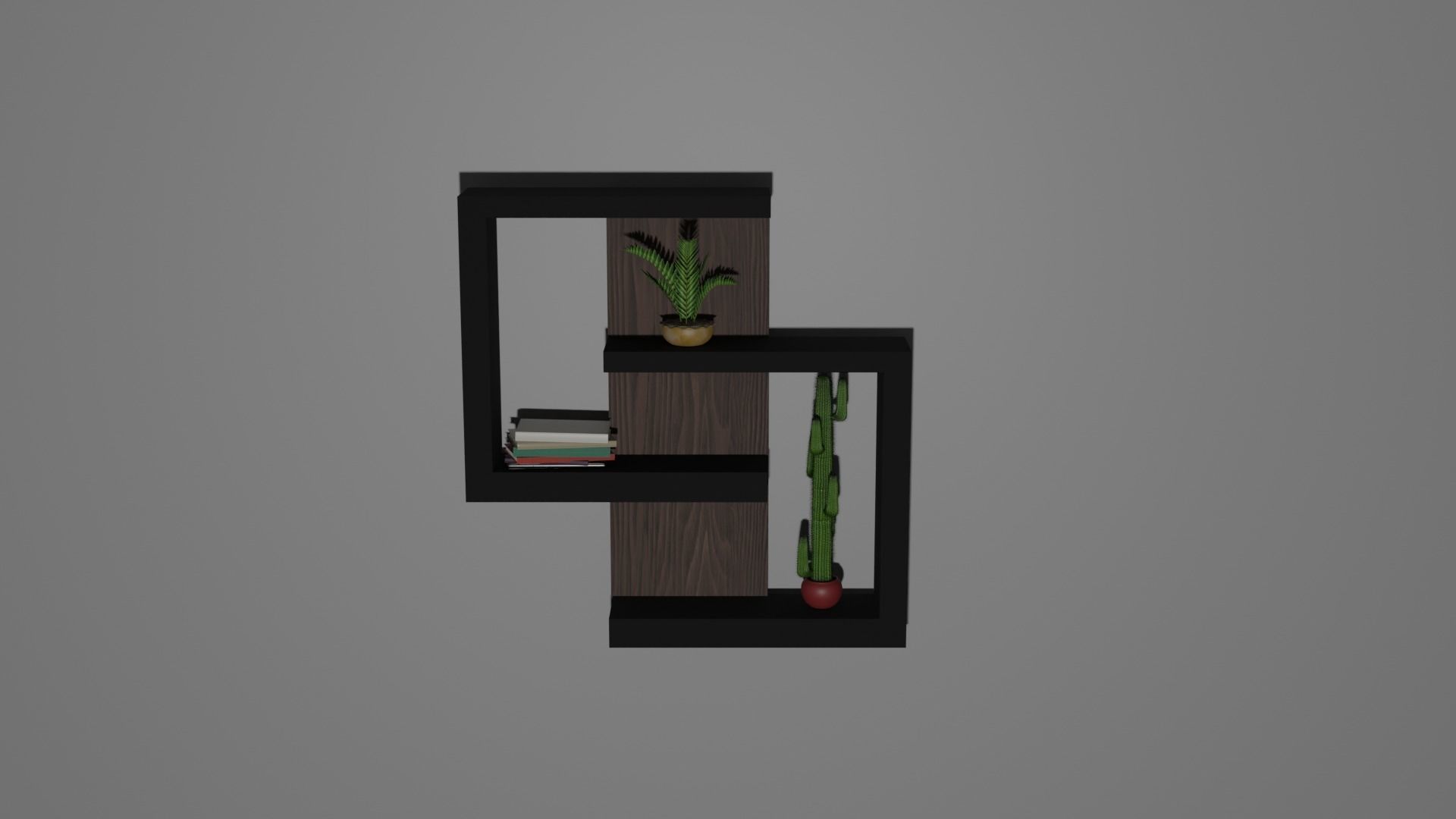 shelf shelve 3D model_7