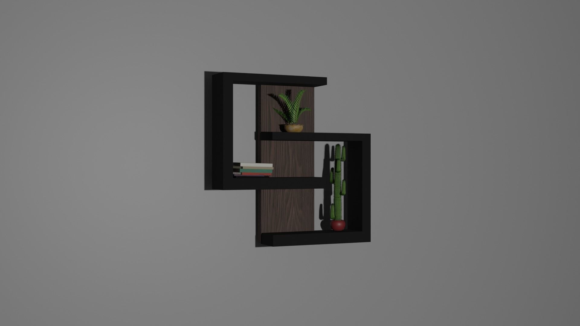 shelf shelve 3D model_6