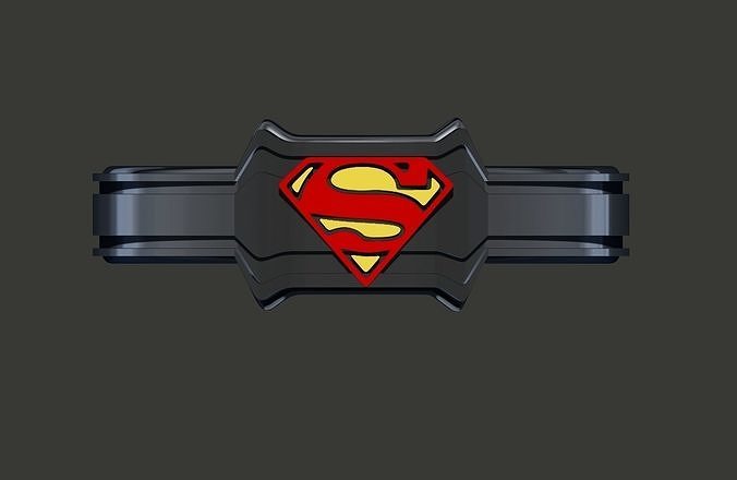Superman Ring  3D print model