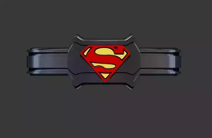 Superman Ring  3D print model