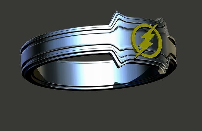 Ring DC Flash 3D print model