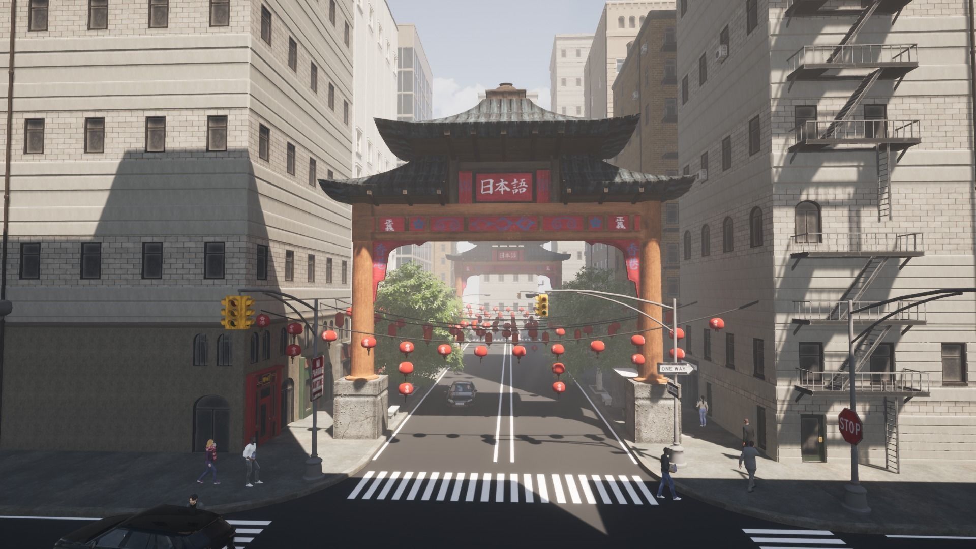 Chinatown Expansion Pack Low-poly 3D model_4