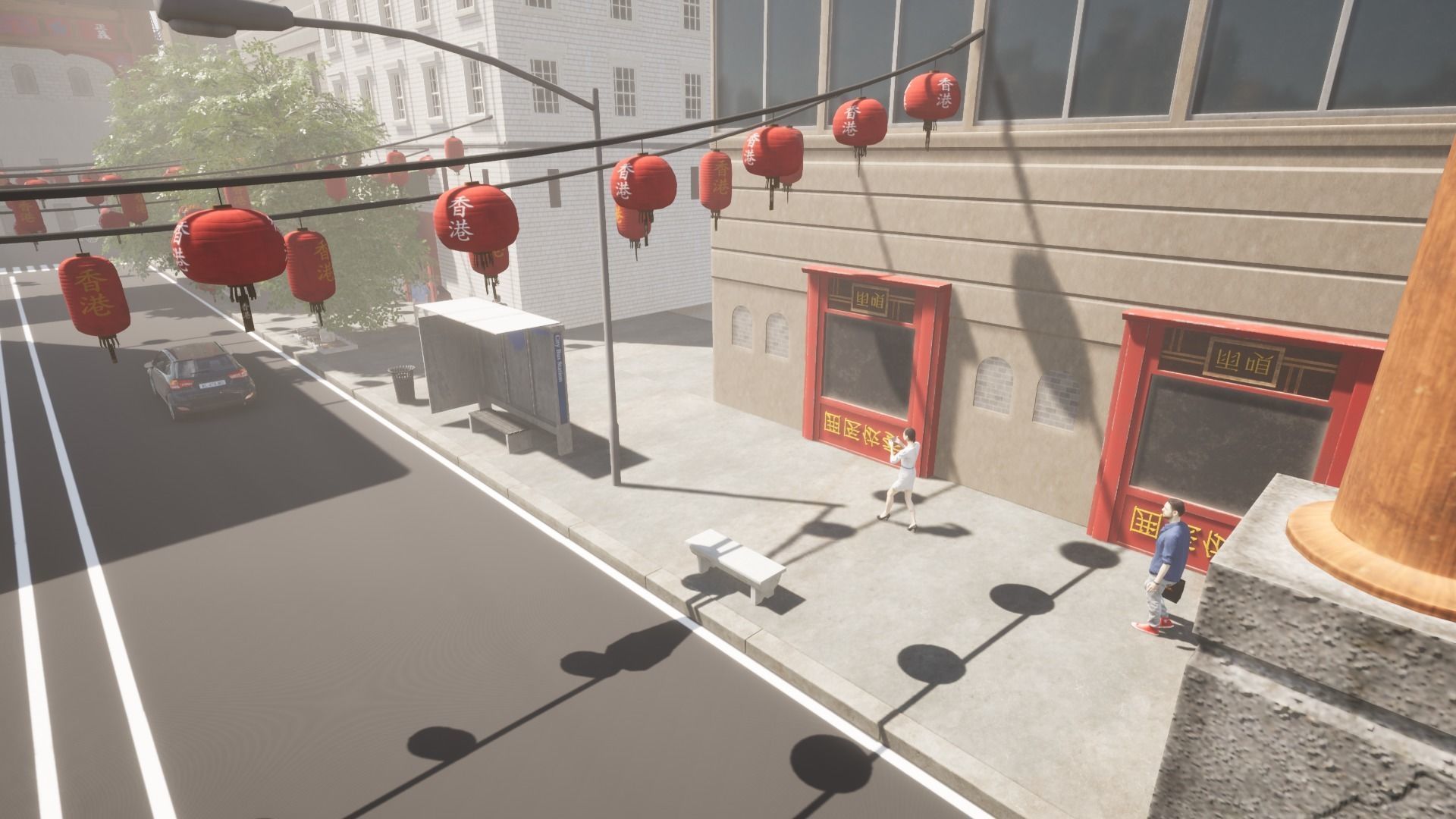 Chinatown Expansion Pack Low-poly 3D model_5