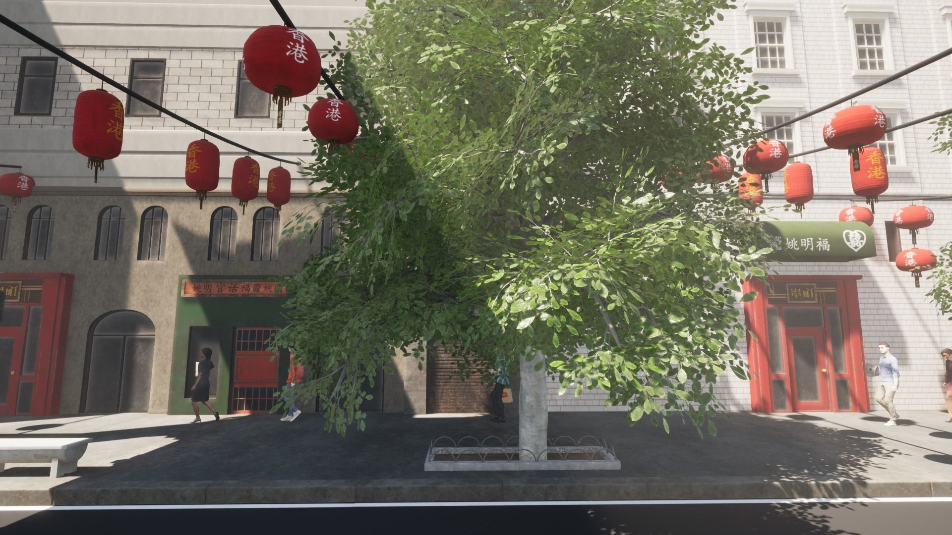 Chinatown Expansion Pack Low-poly 3D model_8