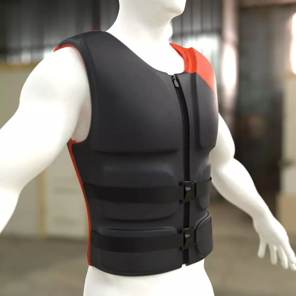 Life Vest Life Jacket low poly Low-poly 3D model