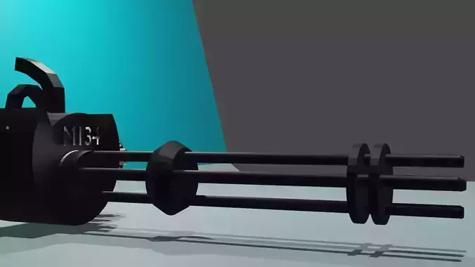 M134 Machine gun 