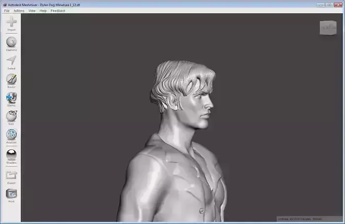 Dylan Dog Fan Art Miniature