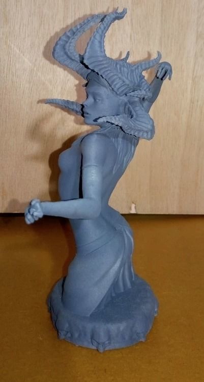 Succubus Statue - 3D printing 3D print model_6
