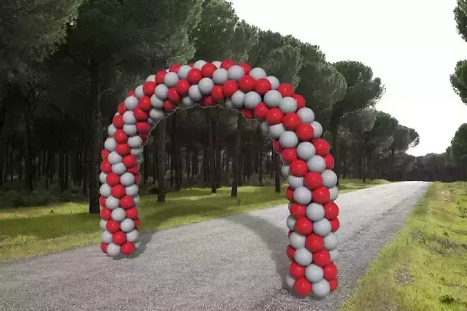 Balloon Tag 3D model