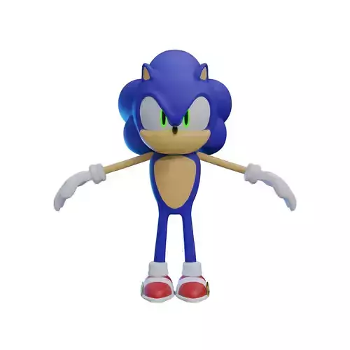 Sonic the Hedgehog 3D model