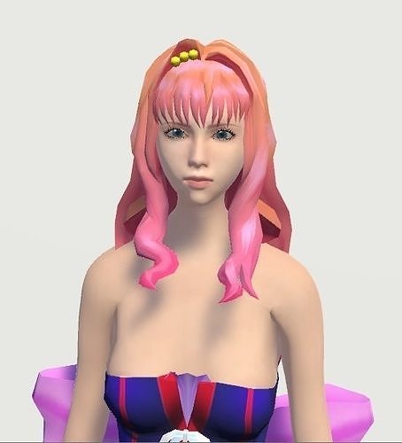 Unity Humanoid Model Female 031 Free 3D model