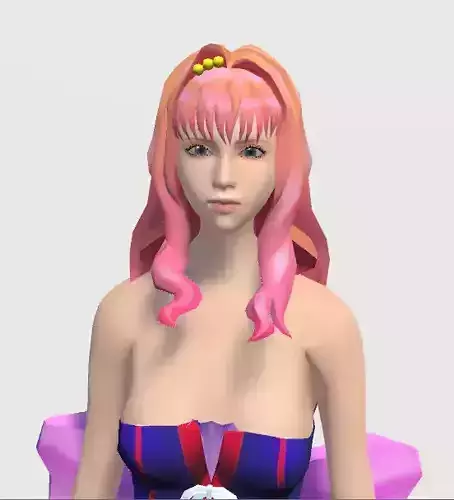 Unity Humanoid Model Female 031 Free 3D model