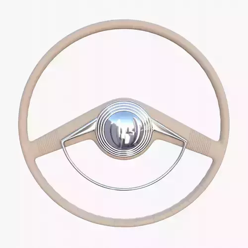 Generic 40s Car Steering Wheel