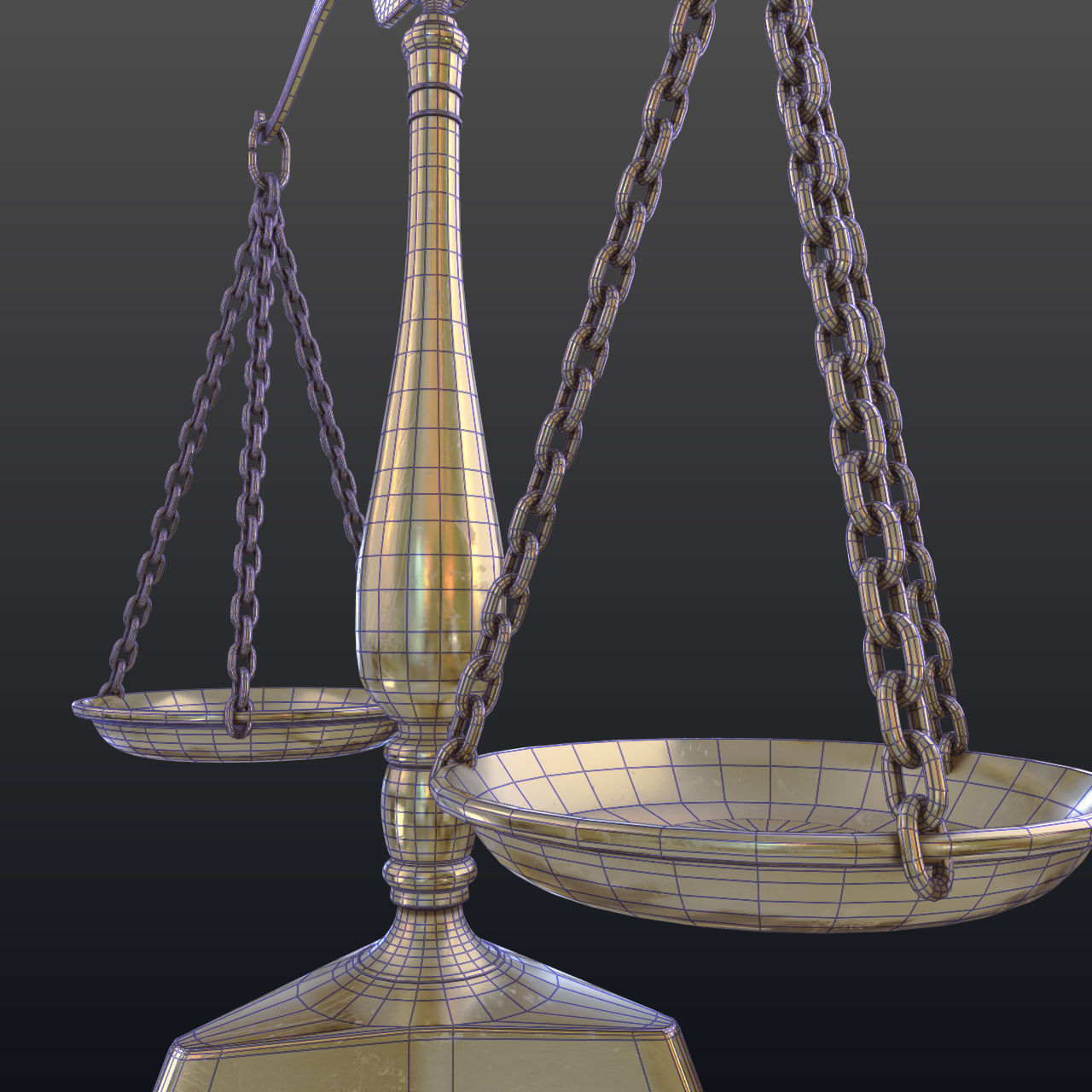 Balance scale 3D model_17