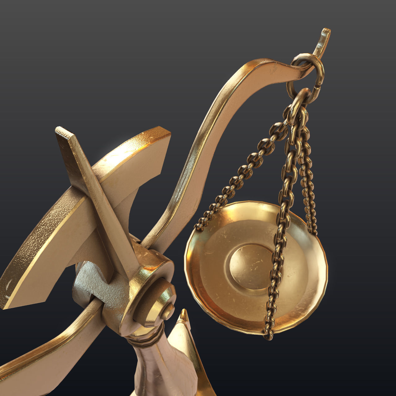Balance scale 3D model_5