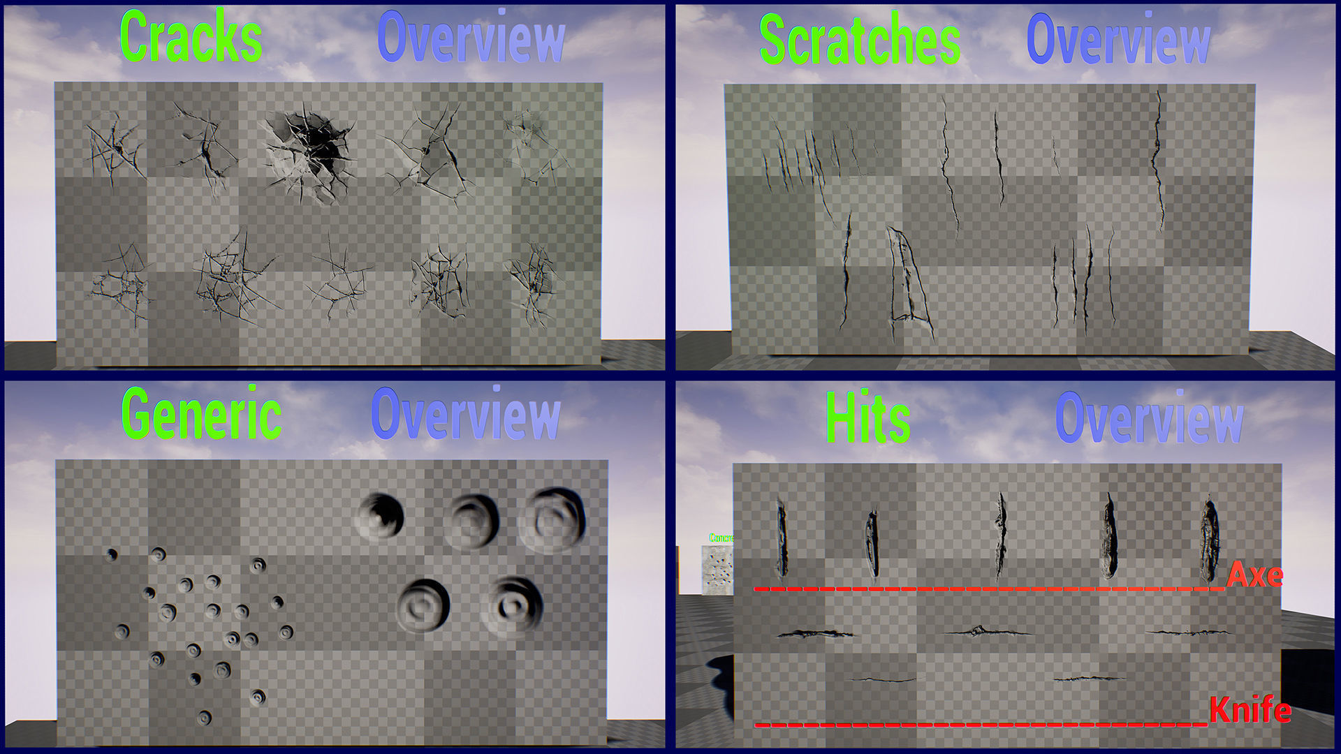 Bullet Hole Decals Texture_9