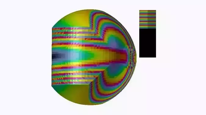 Low poly Gomboc spherical harmonic oscillator
