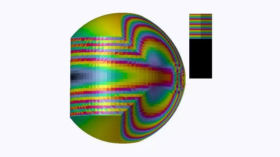 Low poly Gomboc spherical harmonic oscillator Free 3D model