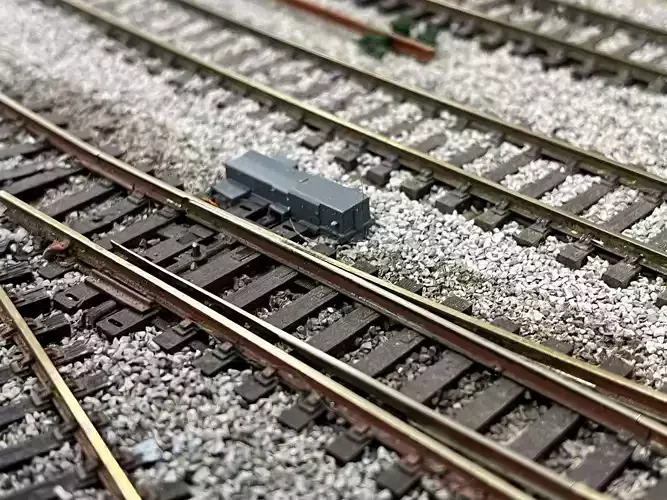 Model Railway Dummy Point Motor 3D print model