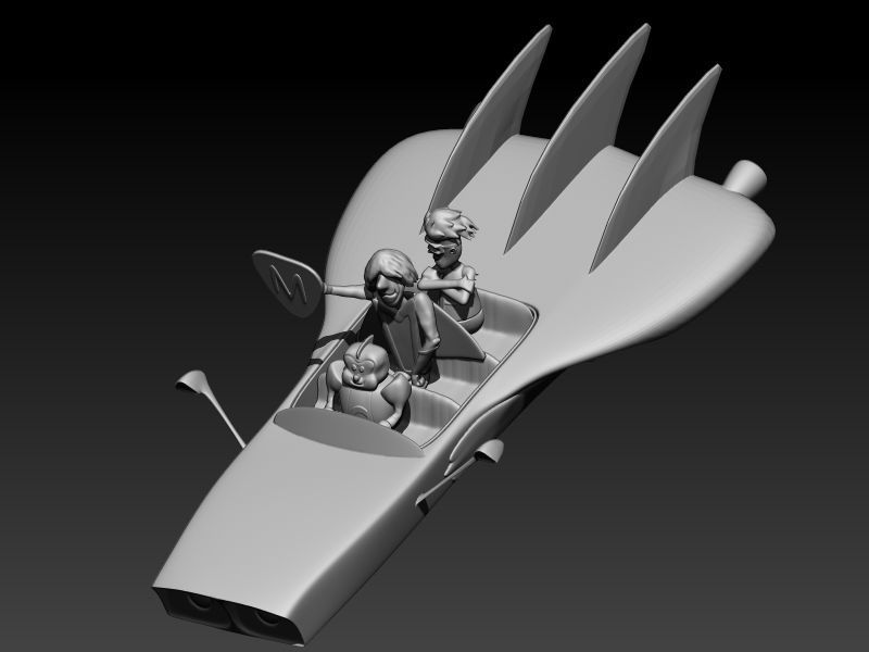 The Impossibles Collection frog 3D print model_27