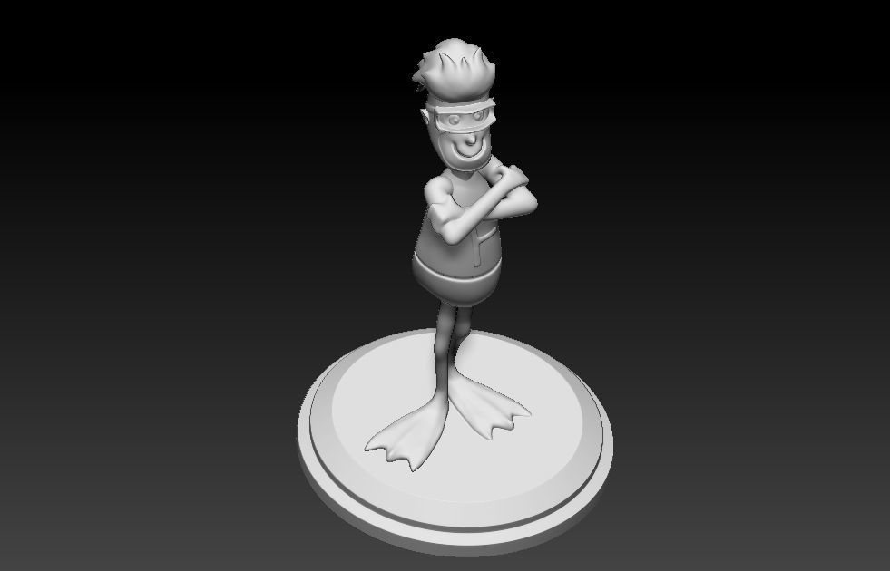 The Impossibles Collection frog 3D print model_11