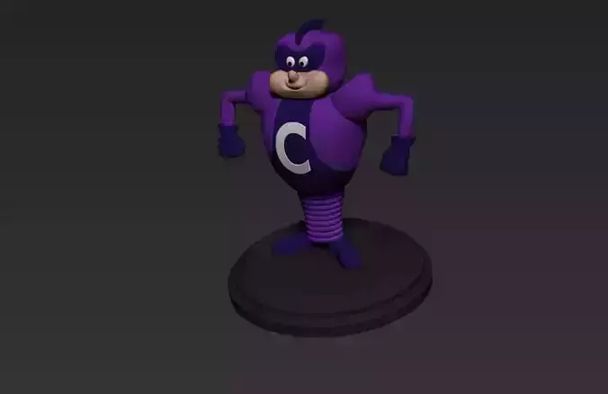 The Impossibles Collection frog 3D print model