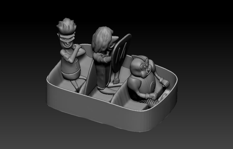 The Impossibles Collection frog 3D print model_32