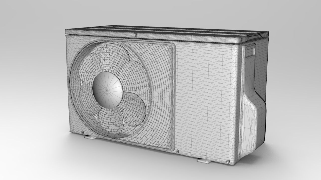 Air Conditioning 3D model_6