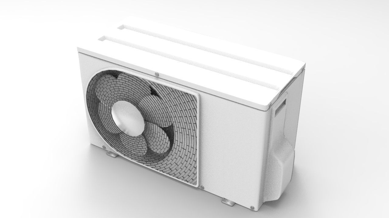 Air Conditioning 3D model_4