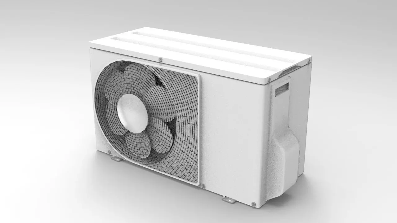 Air Conditioning 3D model_0