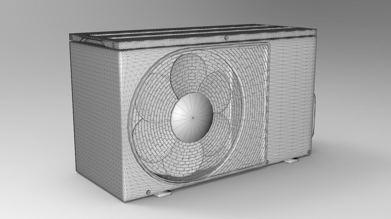 Air Conditioning 3D model_7