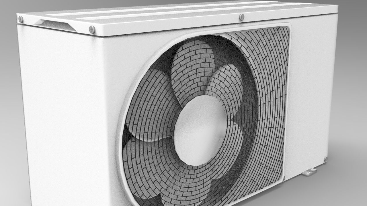Air Conditioning 3D model_5