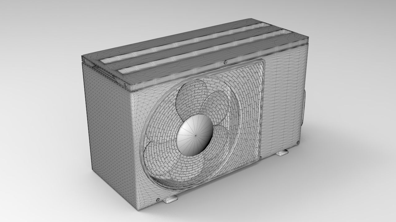 Air Conditioning 3D model_9