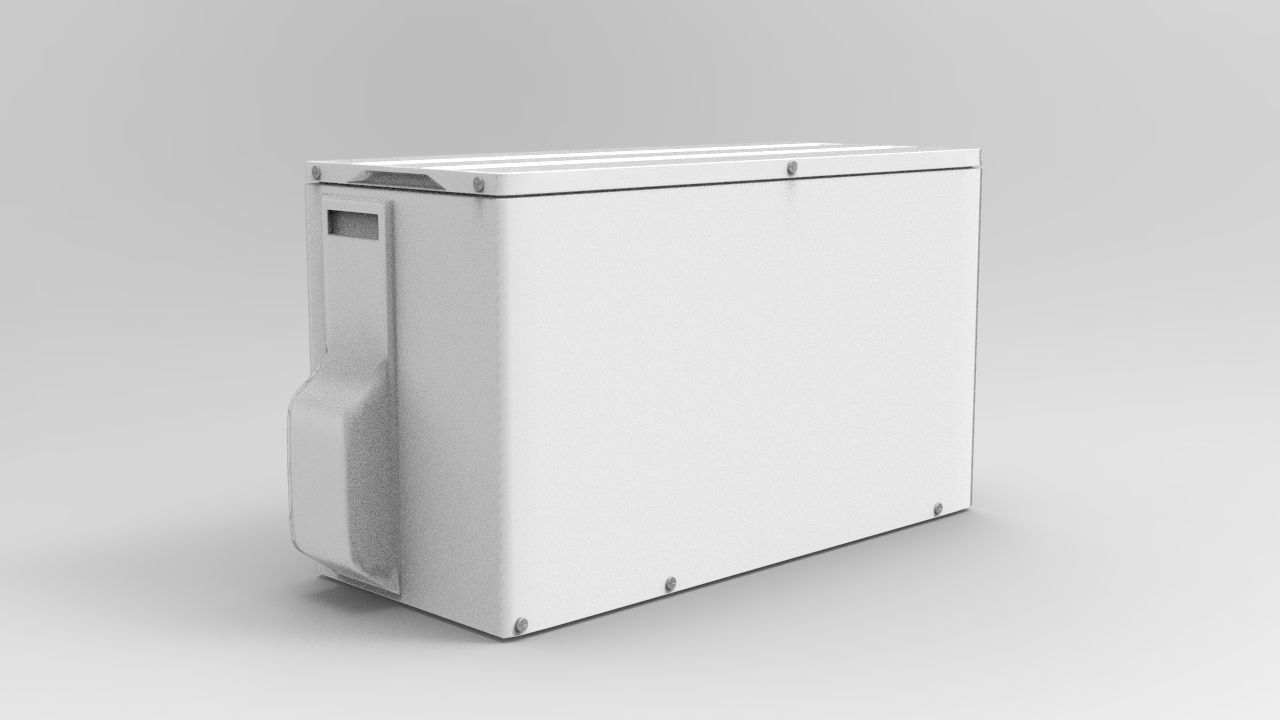 Air Conditioning 3D model_2