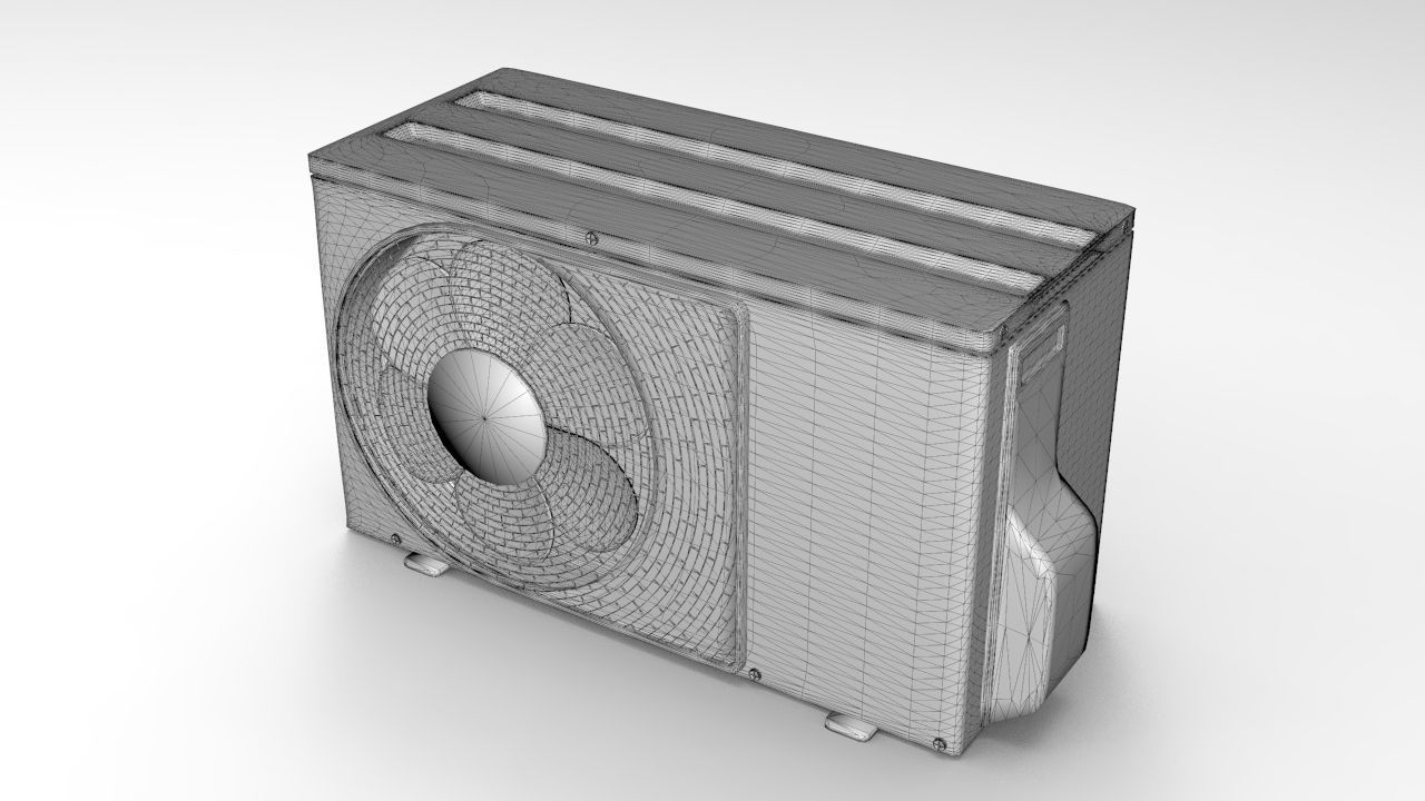 Air Conditioning 3D model_8