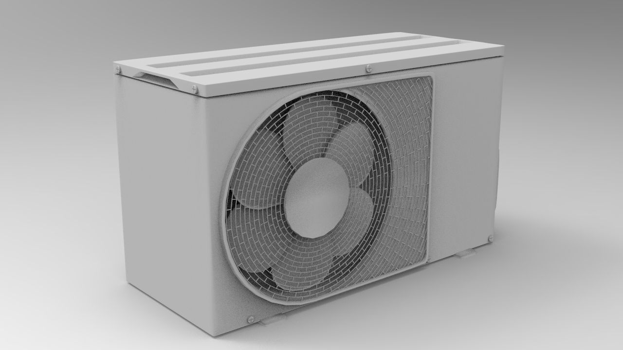 Air Conditioning 3D model_10