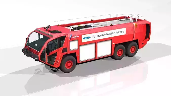 Low Poly Oshkosh Stryker 3000  Low-poly 3D model