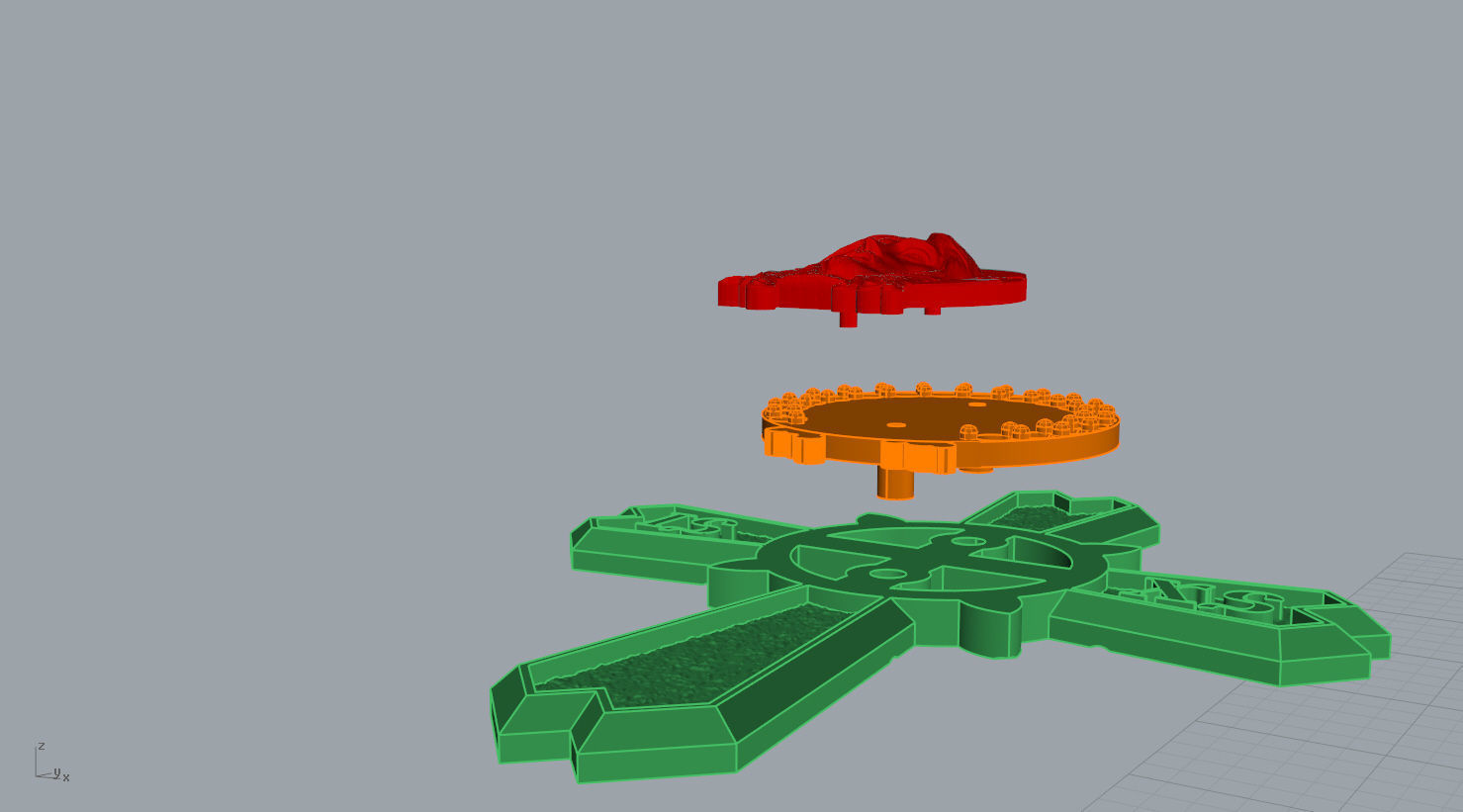 CROSS N - 222 3D print model_23