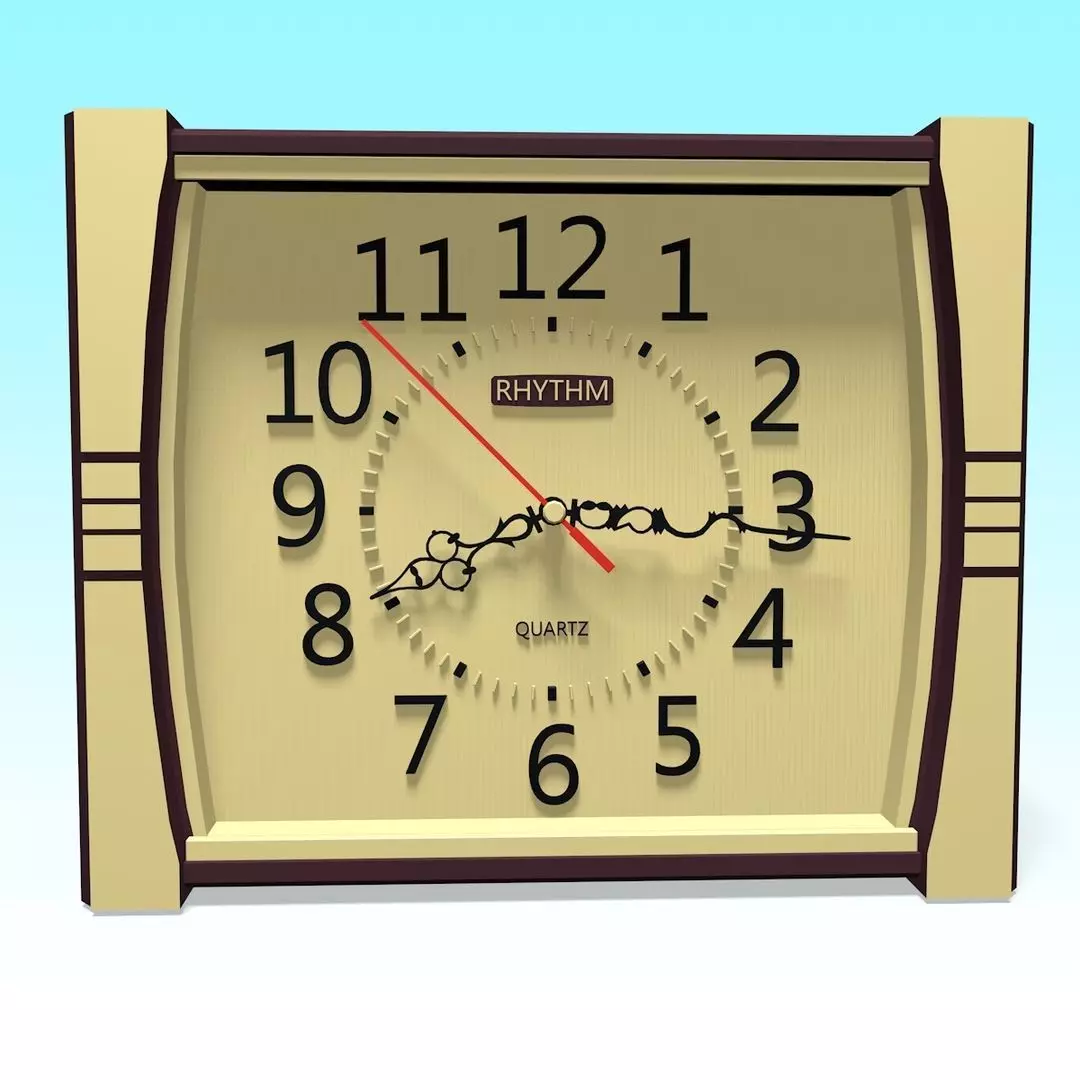 Wall Clock 3D model