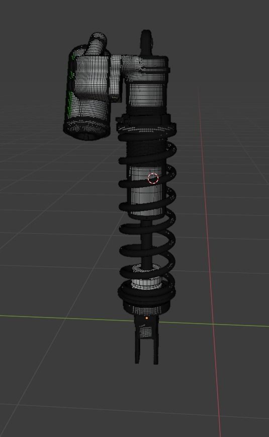 Wp Trax pro Shock 3D model_4