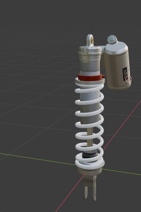 Wp Trax pro Shock 3D model_8