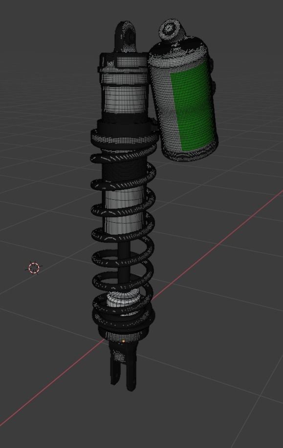 Wp Trax pro Shock 3D model_2