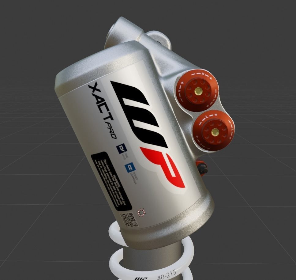 Wp Trax pro Shock 3D model_5