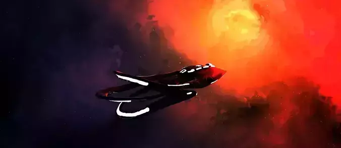 Orville Spaceship  3D model