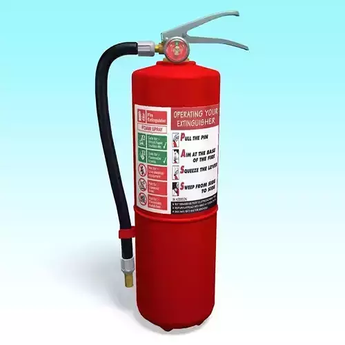 Fire Extinguisher 3D model